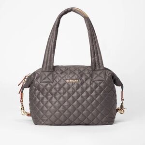 MZ Wallace Quilted Sutton Bag in Magnet